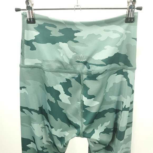 Beyond Yoga High Rise Camo Print Ankle Leggings S Green - Picture 10 of 16